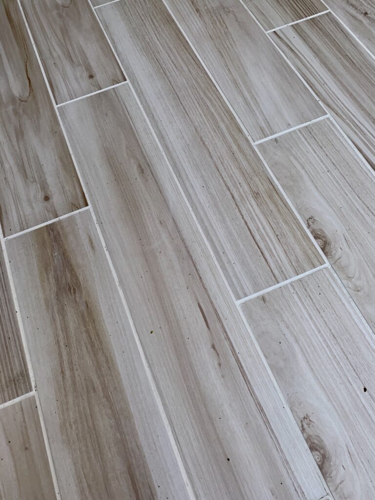 wood look tile